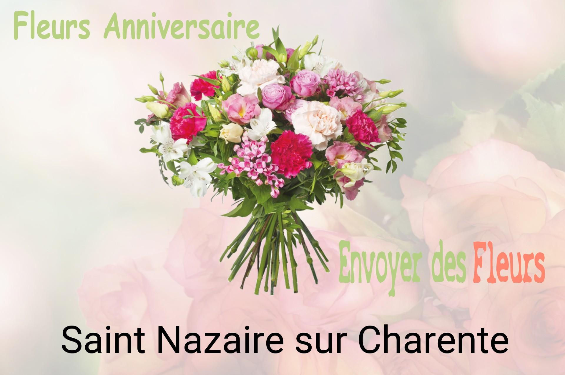 Bouquet de fleurs d’anniversaire livré à Saint-Nazaire-sur-Charente