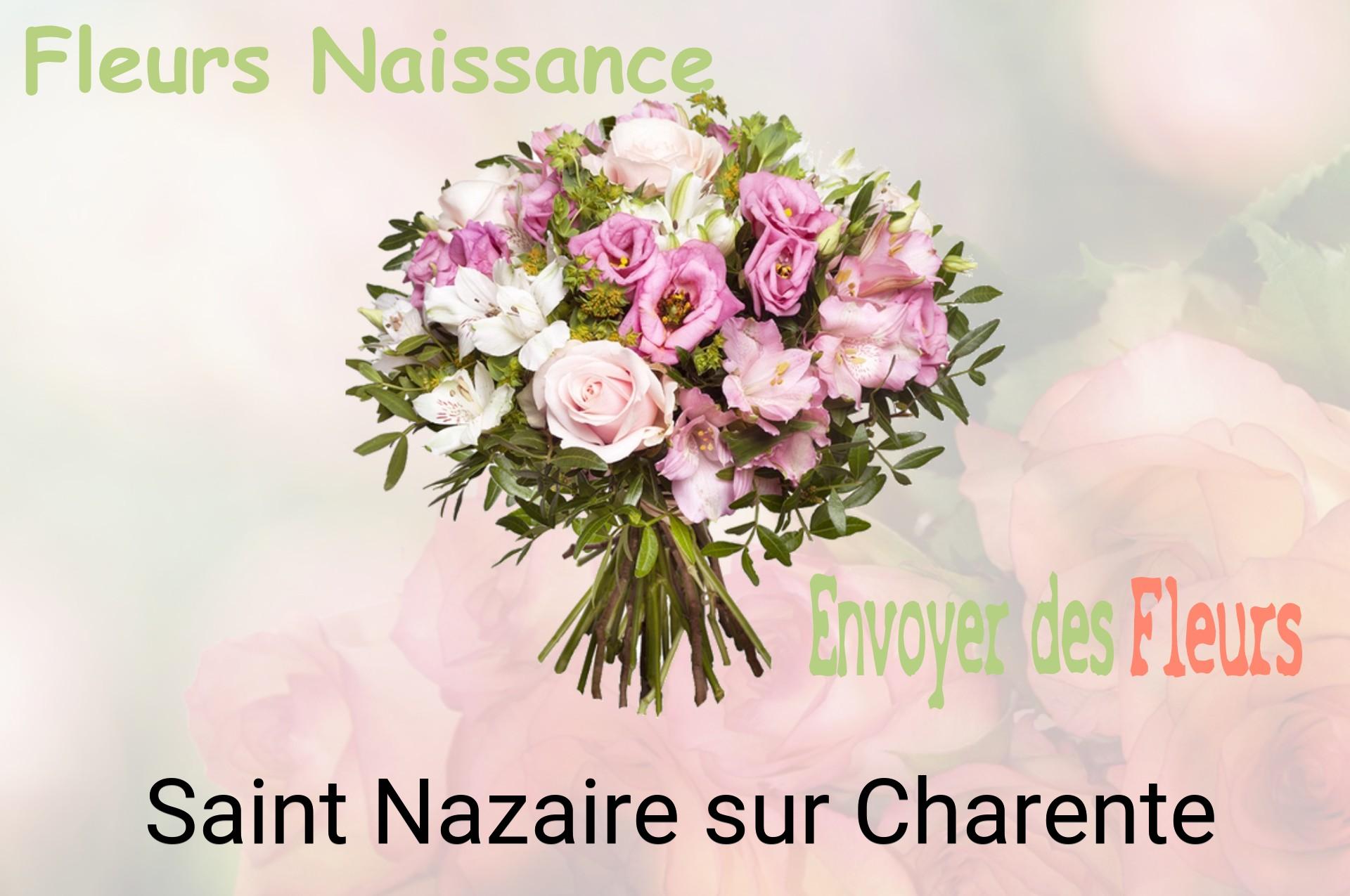 Bouquet de fleurs de naissance livré à Saint-Nazaire-sur-Charente